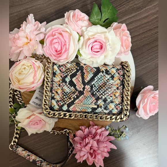 ALDO - Mini Green Crossbody Bag - Small Faux Leather Purse - NWT - Picture 3 of 6